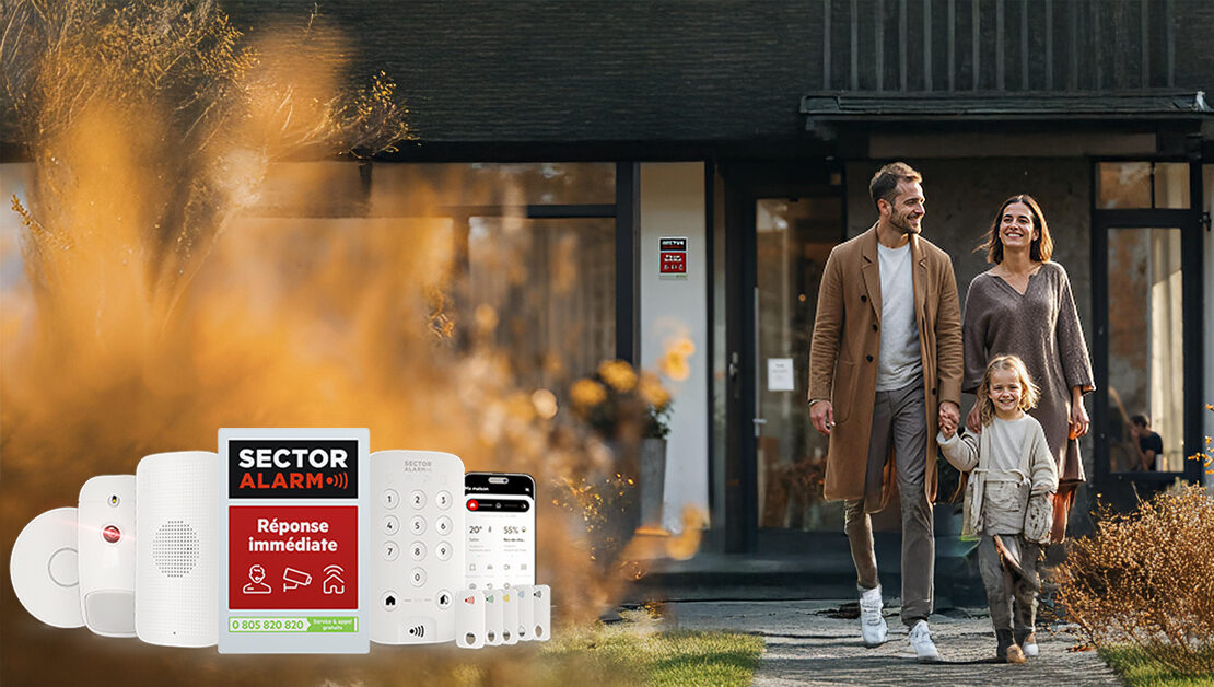 Votre tranquillité d&rsquo;esprit avec SECTOR ALARM